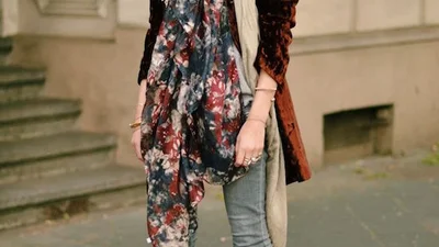 8 интересных способов носить броский принт осенью