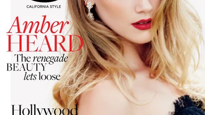 Амбер Херд сверкнула ножками в модном журнале