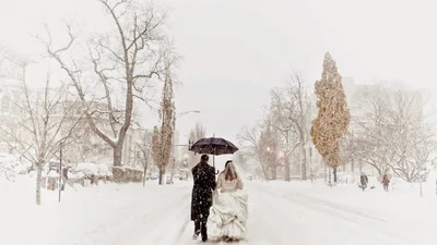17 доказательств, что зимние свадьбы всегда волшебные