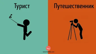 Кумедні порівняння: турист і мандрівник