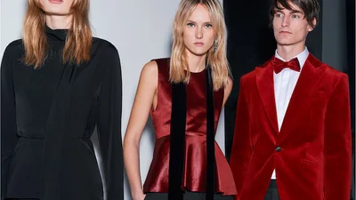 Бархат и кружево - новая вечерняя коллекция Zara