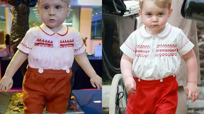 Страшно чи мило: британці спекли торт у вигляді принца Джорджа