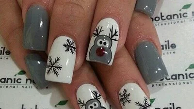 Зимнее вдохновение: делаем маникюр со снежинками