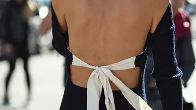 Вещи на завязку станут самыми модными в следующем году