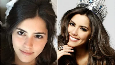 Участницы конкурса "Мисс Вселенная 2015" без макияжа