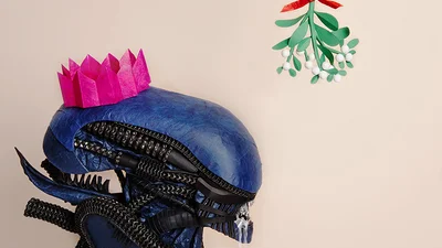 Сентиментальний Чужий святкує Різдво