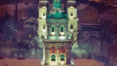 Прекрасная Украина поражает зимними пейзажами