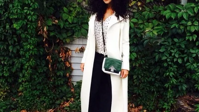 Cтильные пупырышки: уличный стиль Насти Каменских