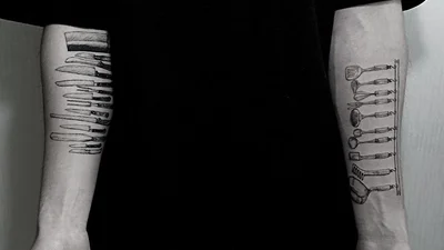 Татуювання для людей, у яких є справжнє хобі