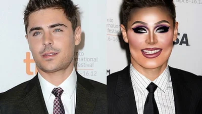 Голлівудські актори з макіяжем Кім Кардаш'ян