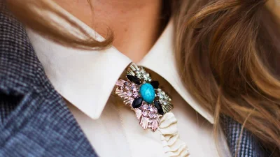 Мастер-класс: как носить обьемные броши