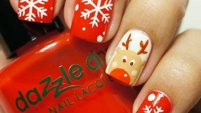 55 невероятно крутых идей для зимнего маникюра