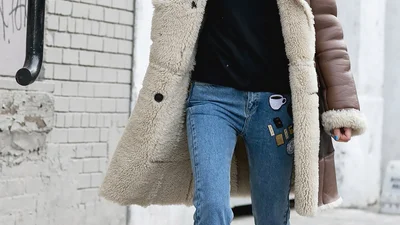 16 крутых способов носить дубленку