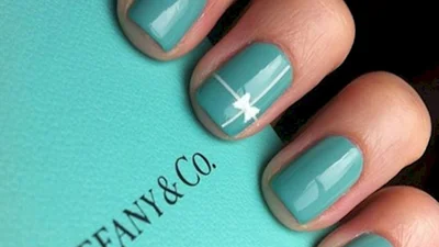 Идеи маникюра в стиле Tiffany