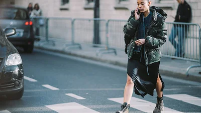 Уличный стиль на Парижской неделе моды
