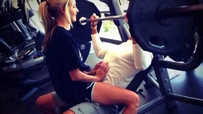 Спортзал - самое популярное место для секса