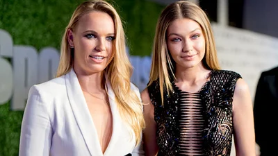 Ирина Шейк и Джиджи Хадид затусили на вечеринке Sports Illustrated