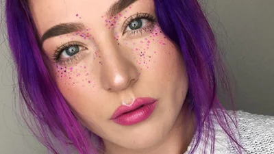 Разноцветные веснушки - новая фишка модных девочек