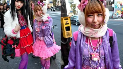 Безумные и шокирующие наряды японских модников