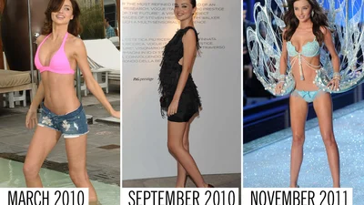 Як моделі виглядали до вагітності і після неї