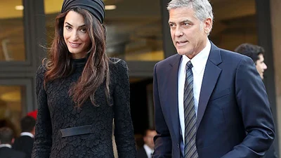 Амаль і Джордж Клуні поїхали на прийом до Папи Римського