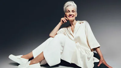 70-річна українка стала моделлю для модного глянцю