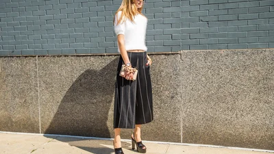 Справжнє мистецтво: як стильно носити кюлоти