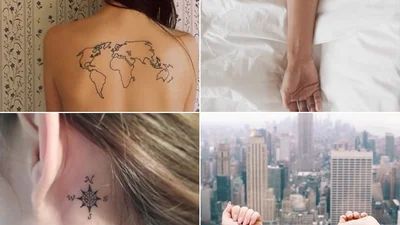 35 найкрутіших тату для любителів подорожувати