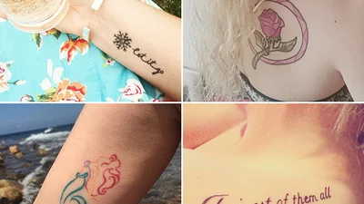 Топ казкових татуювань в стилі Дісней, для найсміливіших дівчат