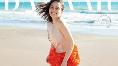 Емілія Кларк знялась у надзвичайно ніжній фотосесії