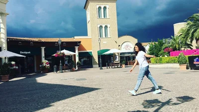 Настя Каменських відпочиває в Римі