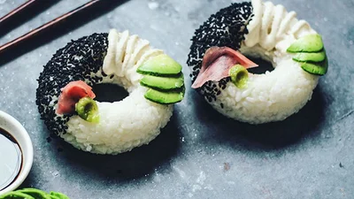 Суші-пончик - новий тренд японської кухні