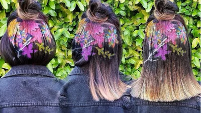 Тату для волосся - новий спосіб стати оригінальною