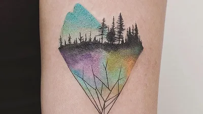 Прекрасна геометрія: нові стильні ідеї для татуювання
