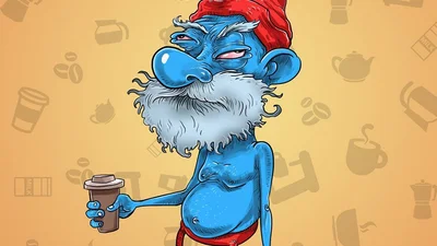 Ілюстратор зобразив відомих персонажів зранку до першого горнятка кави