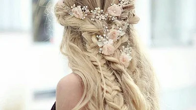 100 неймовірних ідей для ідеальної весільної зачіски