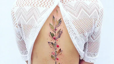 Квіткові тату, що вразять вас своєю ніжністю