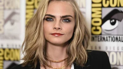 Новий образ бунтарки Кари Делевiнь