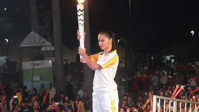Світові моделі взяли участь у відкритті Олімпіади 2016