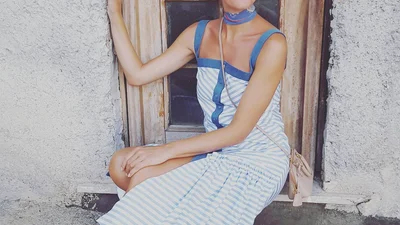 Катя Осадча без макіяжу насолоджується відпочинком