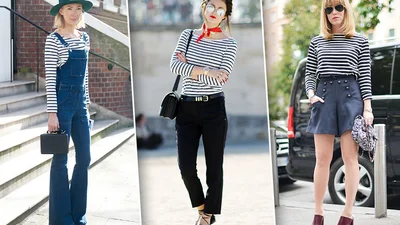 В тренді: 20 стильних ідей для образів з тільняшкою