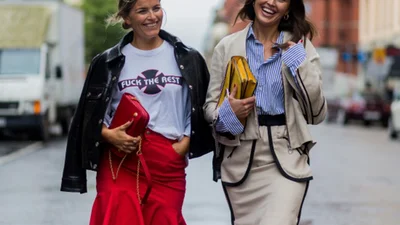 Крутий вуличний стиль на тижні моди в Стокгольмі