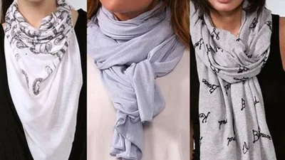 Як стильно зав'язати шарф: цікавий відео-урок
