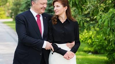 Петро Порошенко публічно зізнався дружині у коханні