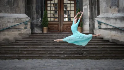 Балерини влаштували справжнє шоу на вулицях Львова