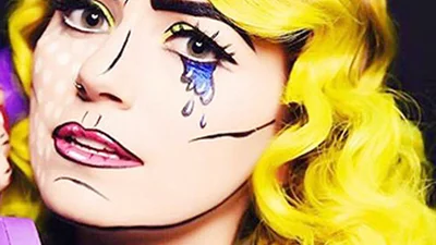 Новий б'юті-тренд: макіяж в стилі поп-арт