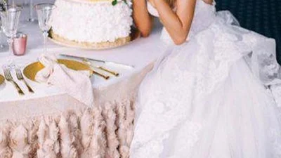 Віра Брежнєва знову одягла весільну сукню