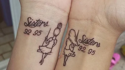 41 мила ідея для парних тату