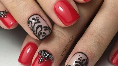 39 ідей для спокусливого червоного манікюру