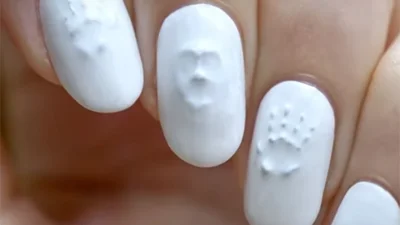 Майстер-клас ефектного 3D манікюру для Хелловіну